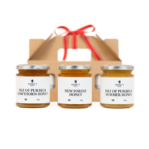 Gift Set selection of 3 honeys 227g jars